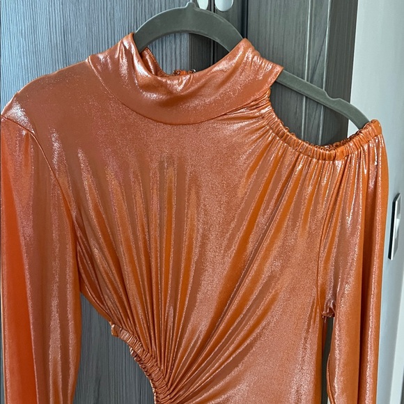 $270 REVOLVE ROTATE Birger Christensen  Alice cutout dress US 6 cocktail party - Picture 8 of 16